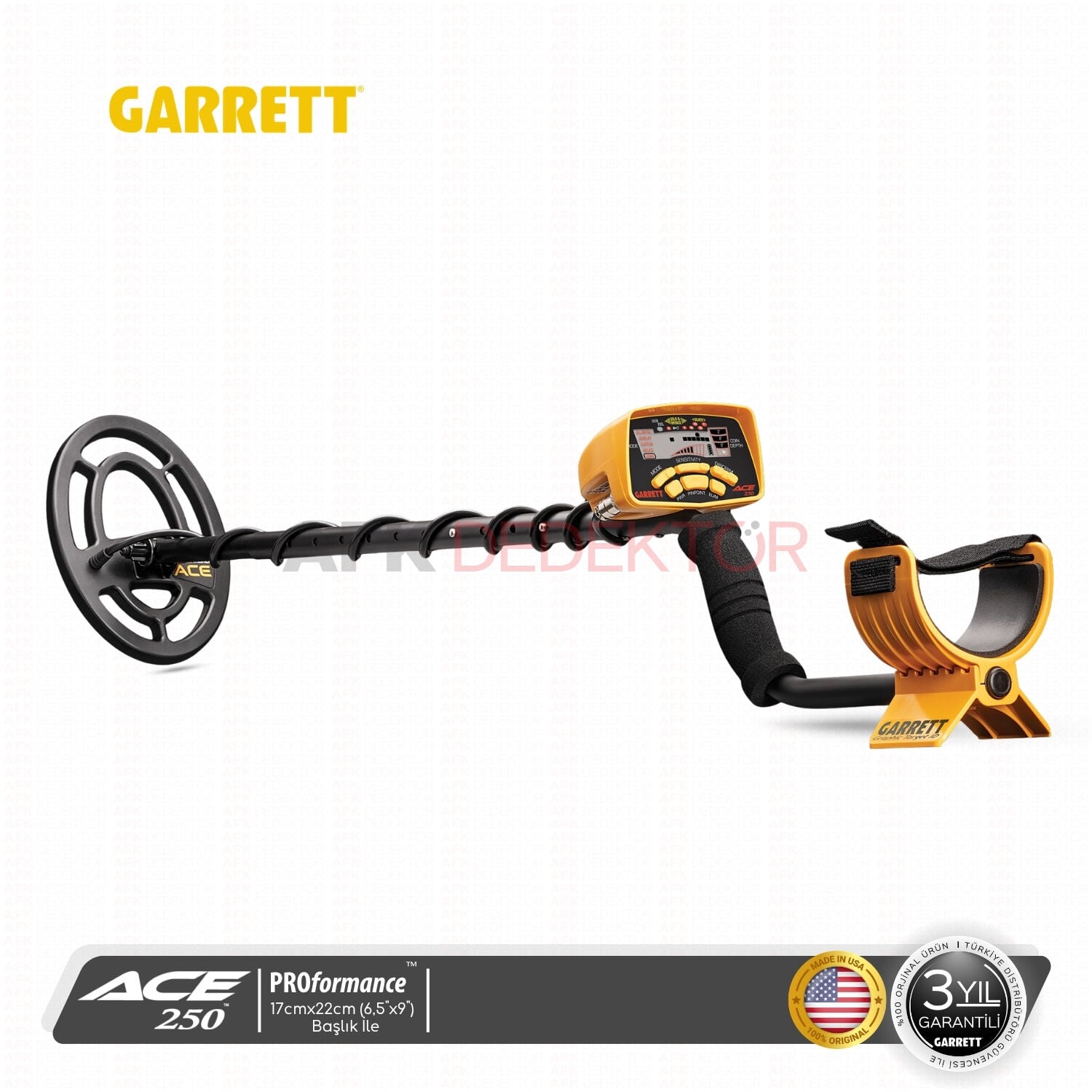 Garrett ACE 250 Metal Dedektörü