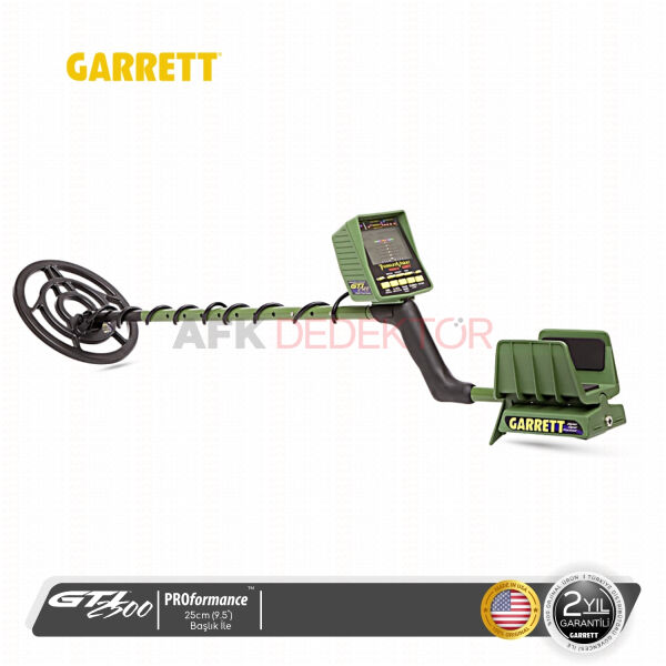 Garrett GTI 2500 Dedektör 9.5'' PROformance Imaging Başlıklı