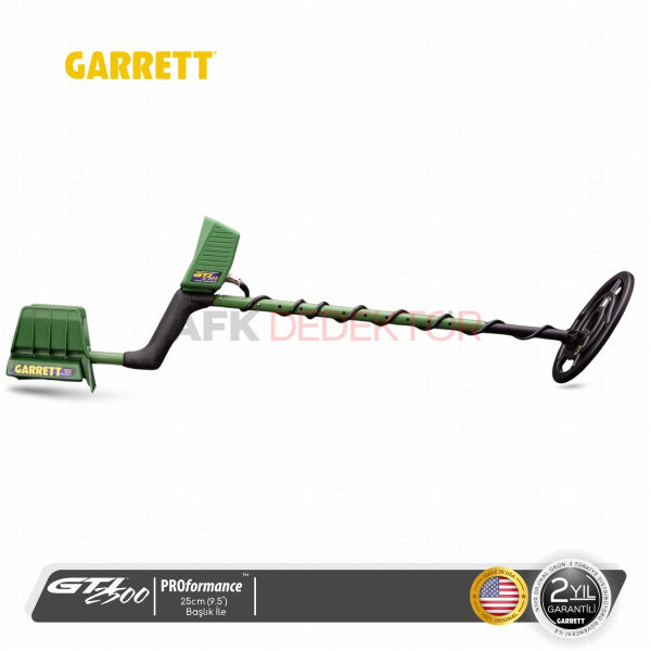 Garrett GTI 2500 Dedektör 9.5'' PROformance Imaging Başlıklı