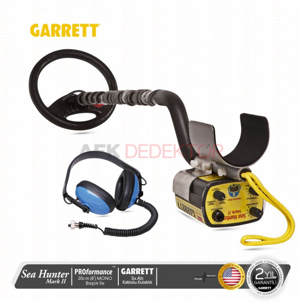 Garrett Sea Hunter Mark II Su Altı Metal Dedektörü – 8'' PROformance Mono Başlıklı