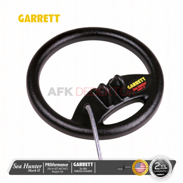 Garrett Sea Hunter Mark II Su Altı Metal Dedektörü – 8'' PROformance Mono Başlıklı